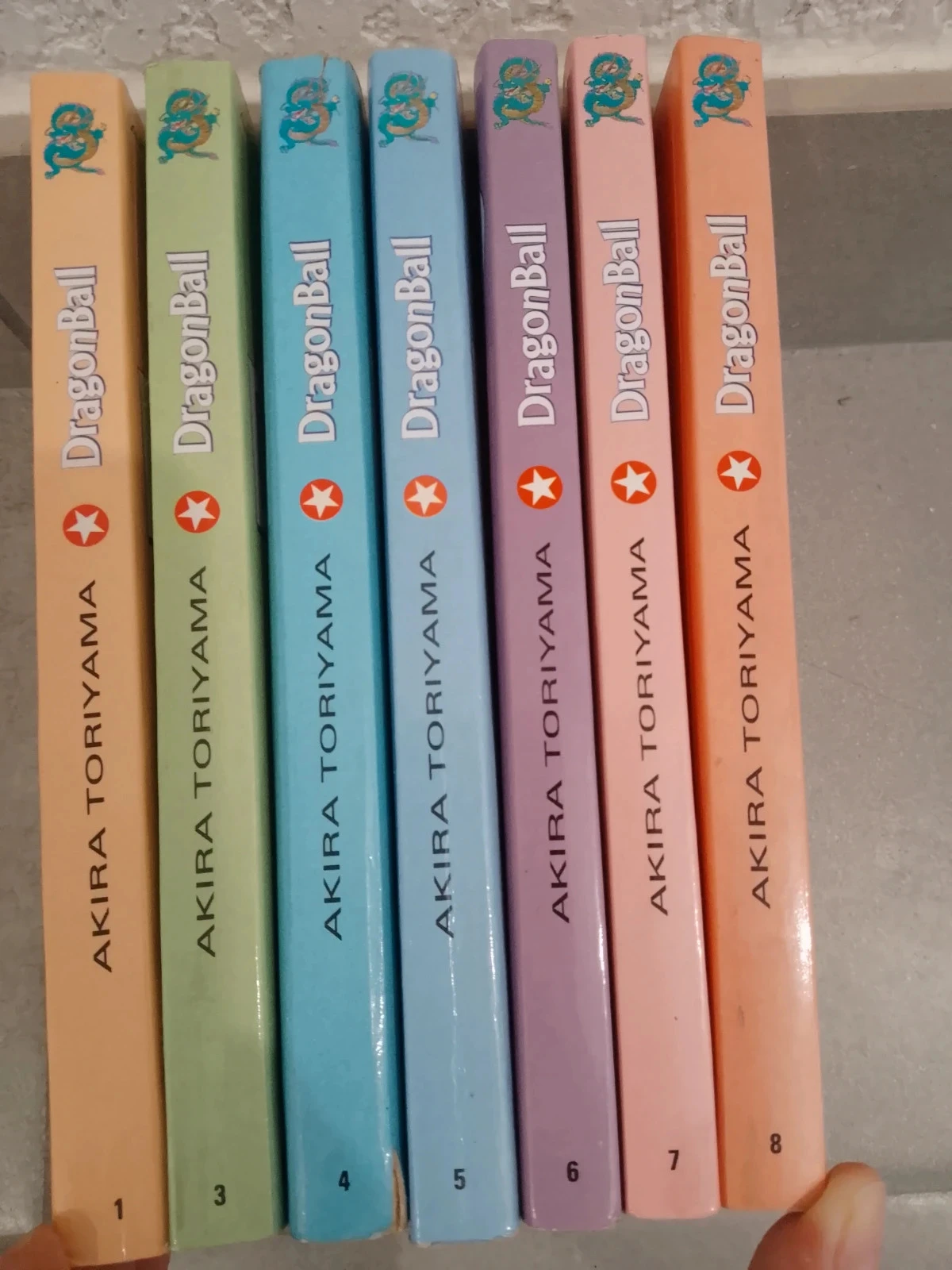 Lot van 7 bd manga dragon ball pastel editie – photo 3
